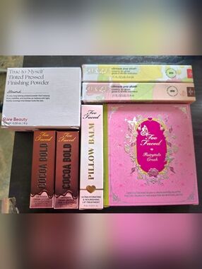 Too Faced, Clinique And Rare Beauty Bundle